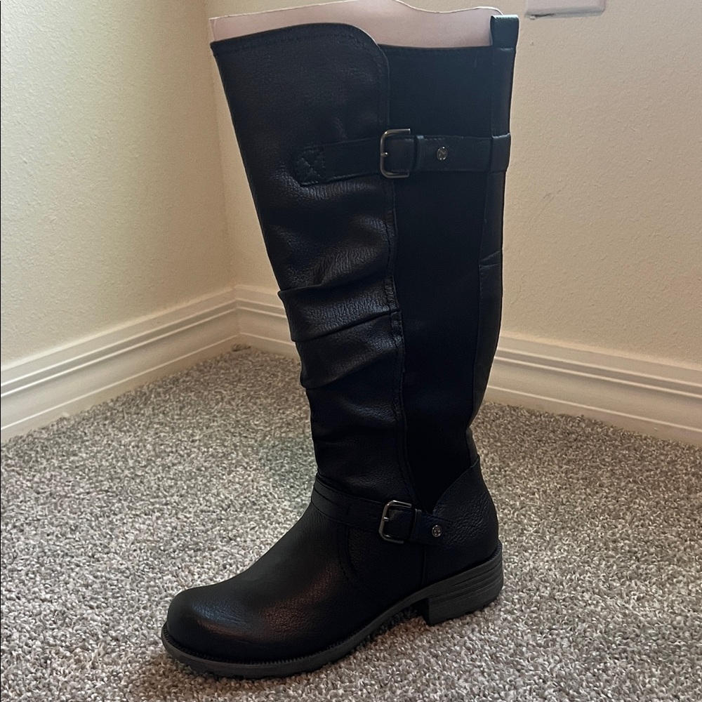 Earth Origins Black Over the Knee Boots
